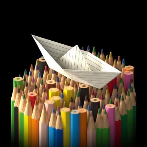Pencil Oceans